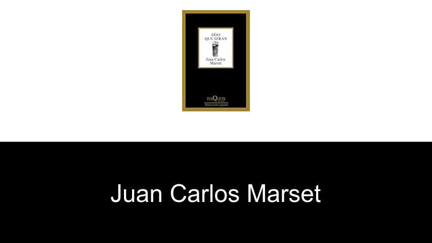 libros de Juan Carlos Marset
