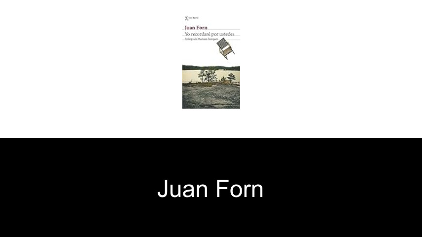 libros de Juan Forn