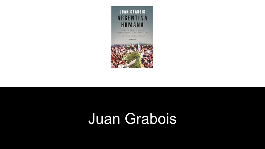 libros de Juan Grabois