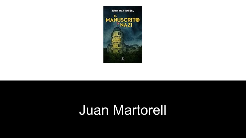 libros de Juan Martorell