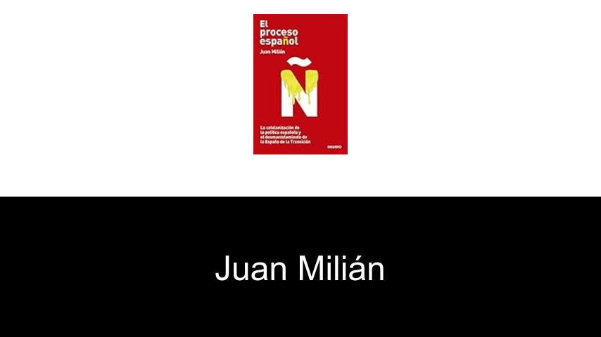 libros de Juan Milián