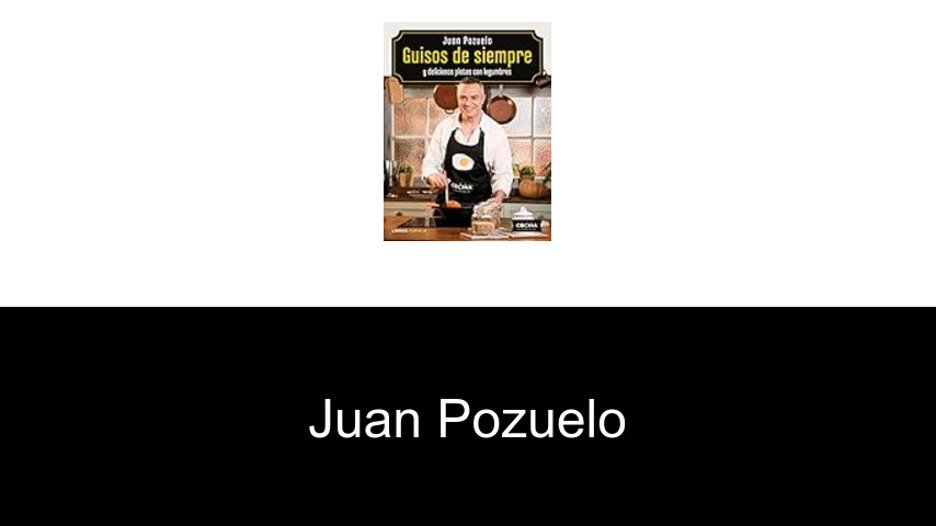 libros de Juan Pozuelo