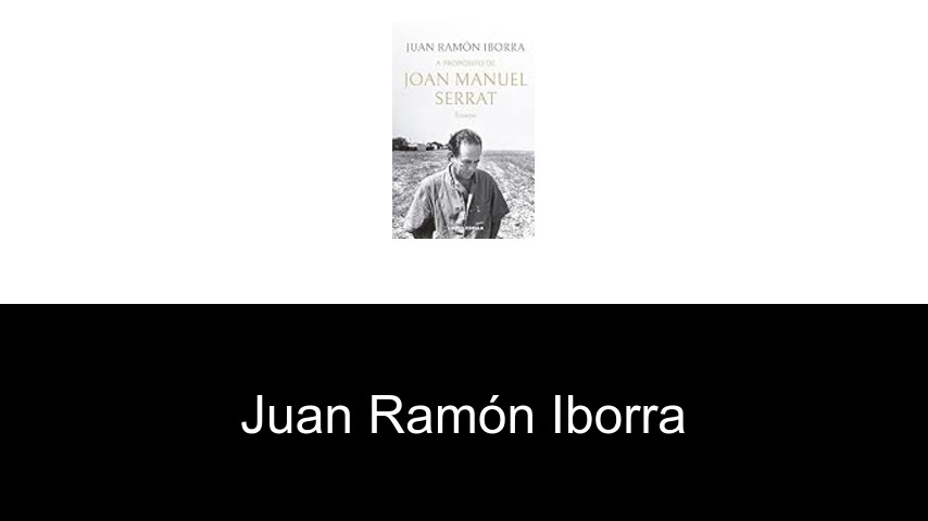 libros de Juan Ramón Iborra