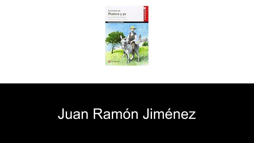 libros de Juan Ramón Jiménez