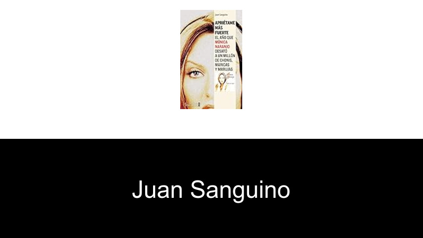 libros de Juan Sanguino