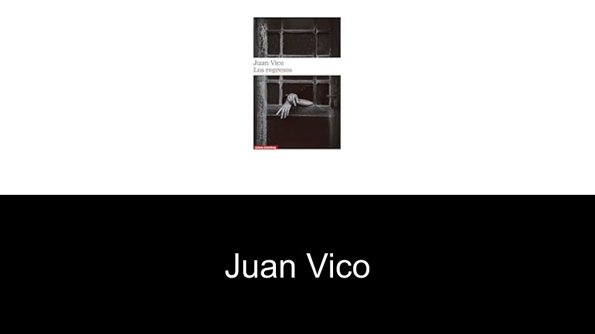 libros de Juan Vico