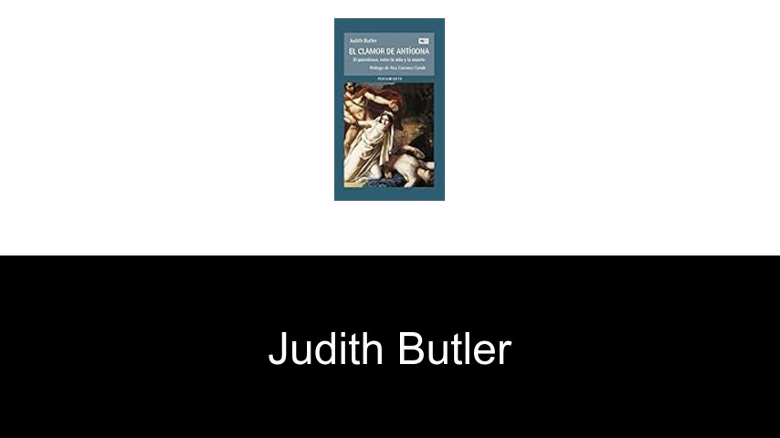 libros de Judith Butler