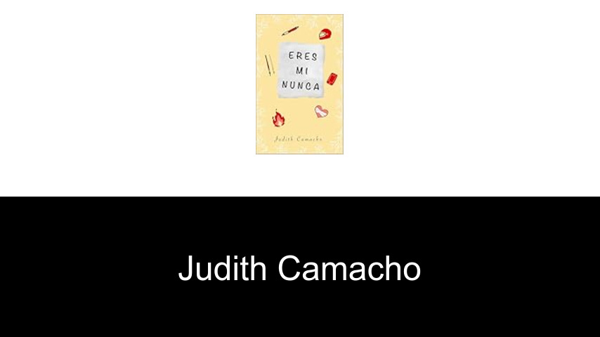 libros de Judith Camacho