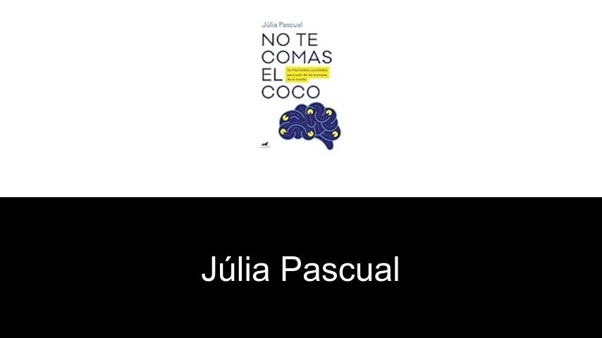 libros de Júlia Pascual