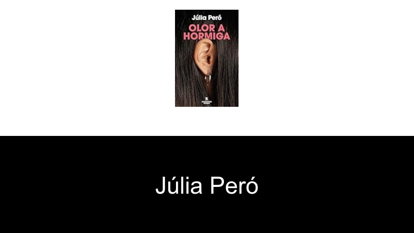 libros de Júlia Peró