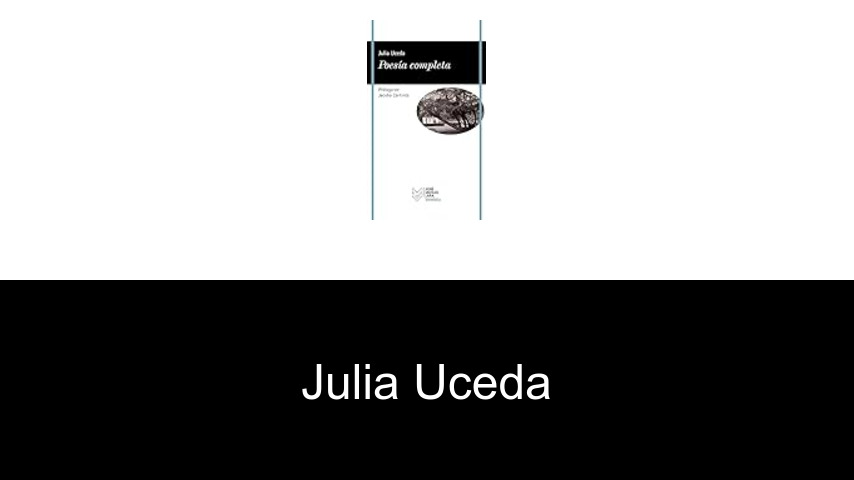 libros de Julia Uceda
