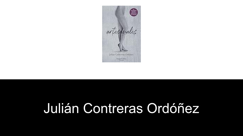 libros de Julián Contreras Ordóñez