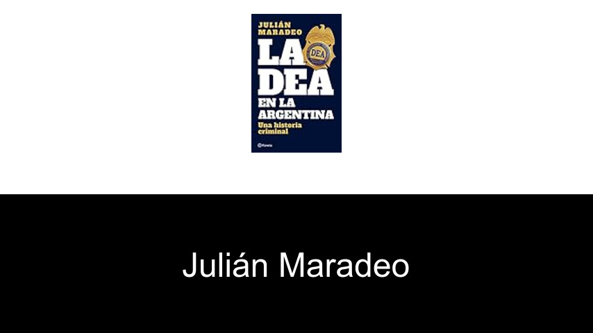 libros de Julián Maradeo
