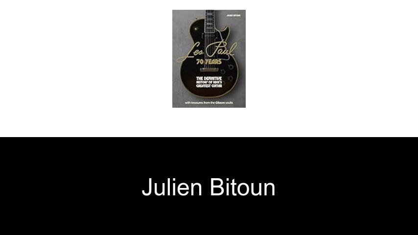 libros de Julien Bitoun