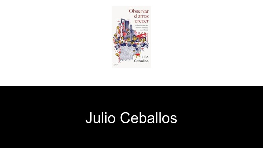 libros de Julio Ceballos