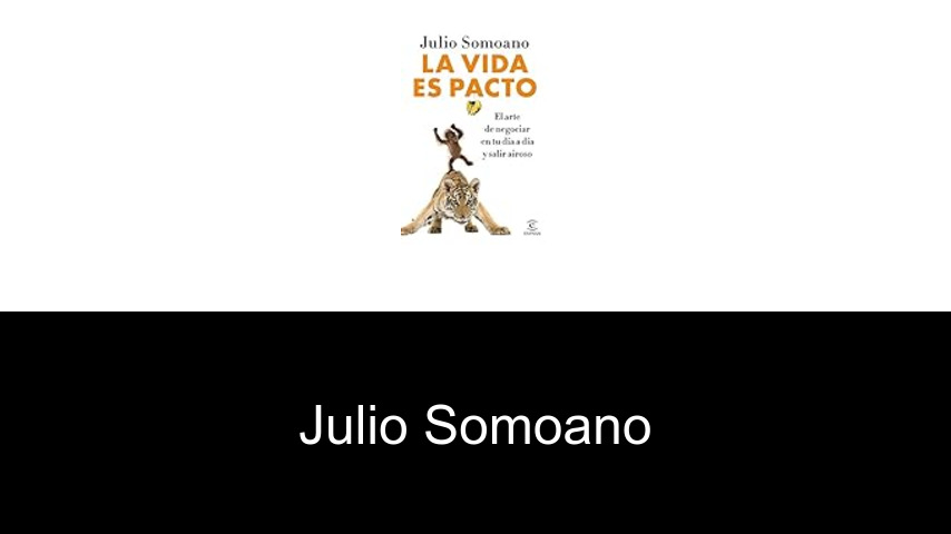 libros de Julio Somoano