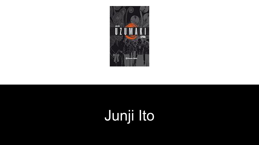 libros de Junji Ito