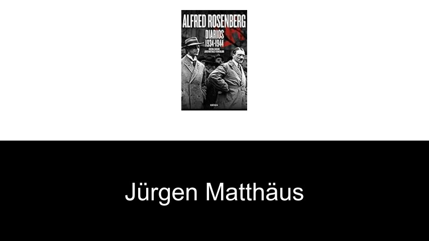 libros de Jürgen Matthäus
