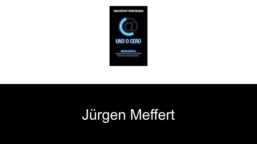 libros de Jürgen Meffert