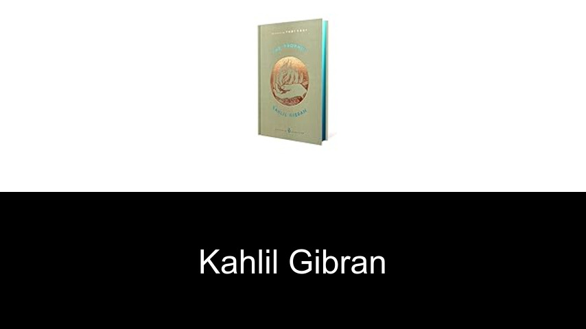 libros de Kahlil Gibran