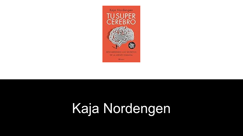 libros de Kaja Nordengen