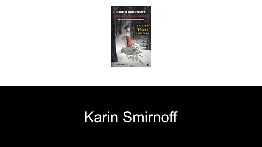 libros de Karin Smirnoff
