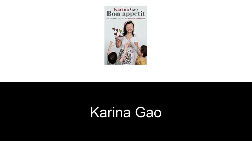 libros de Karina Gao