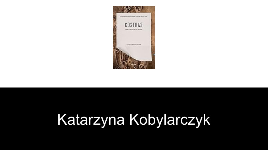 libros de Katarzyna Kobylarczyk