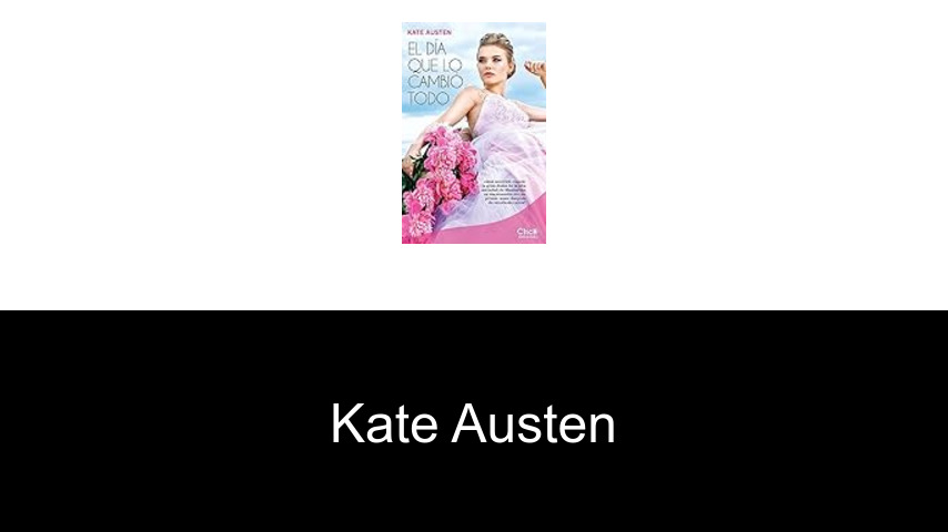 libros de Kate Austen