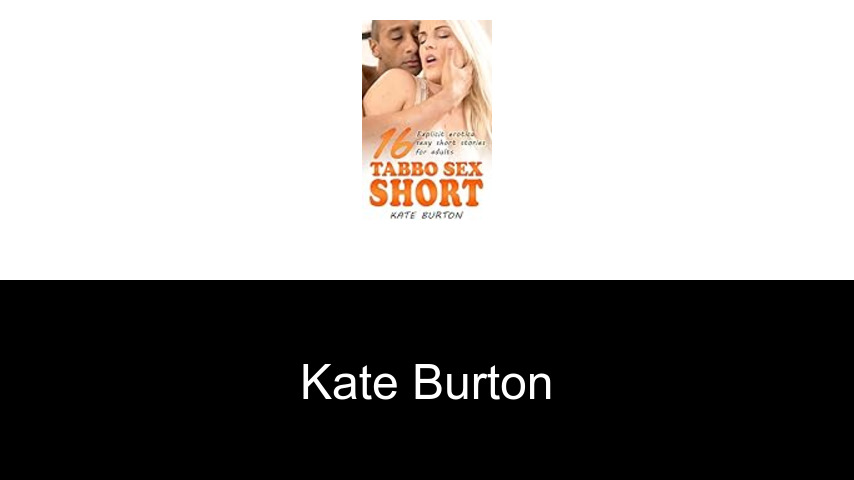 libros de Kate Burton