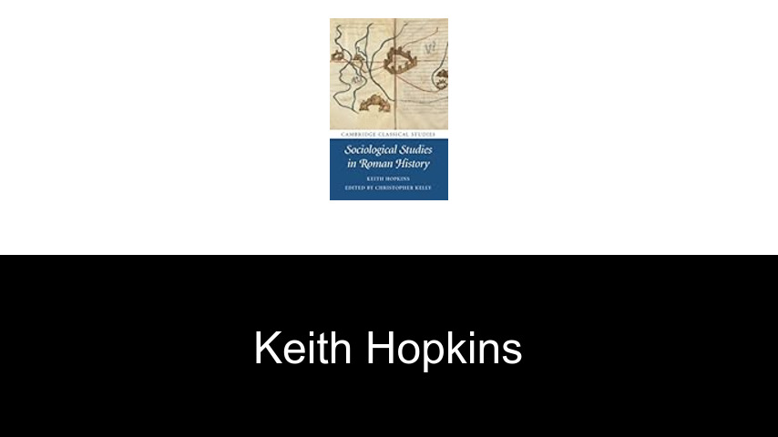 libros de Keith Hopkins
