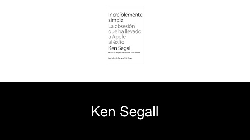 libros de Ken Segall