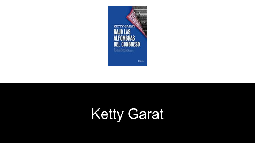 libros de Ketty Garat