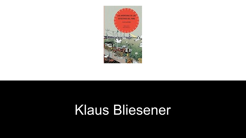 libros de Klaus Bliesener