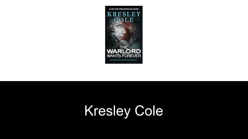 libros de Kresley Cole