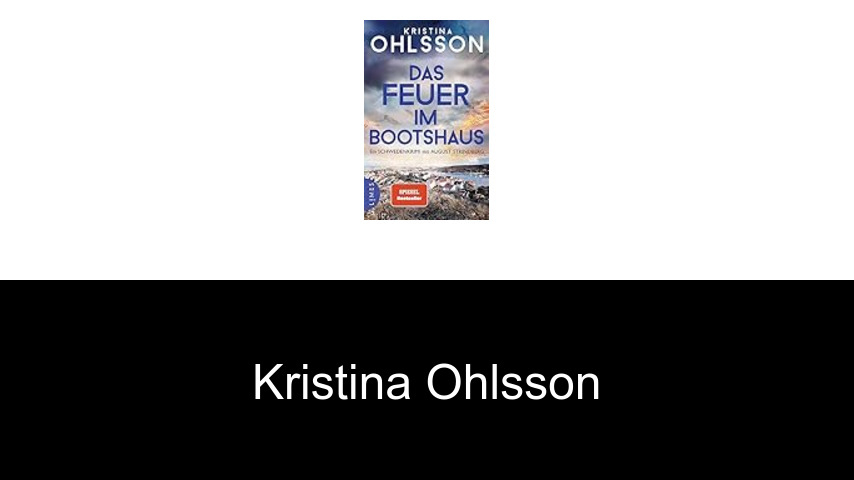 libros de Kristina Ohlsson