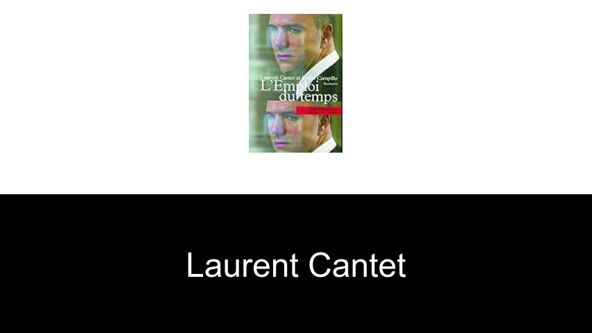 libros de Laurent Cantet