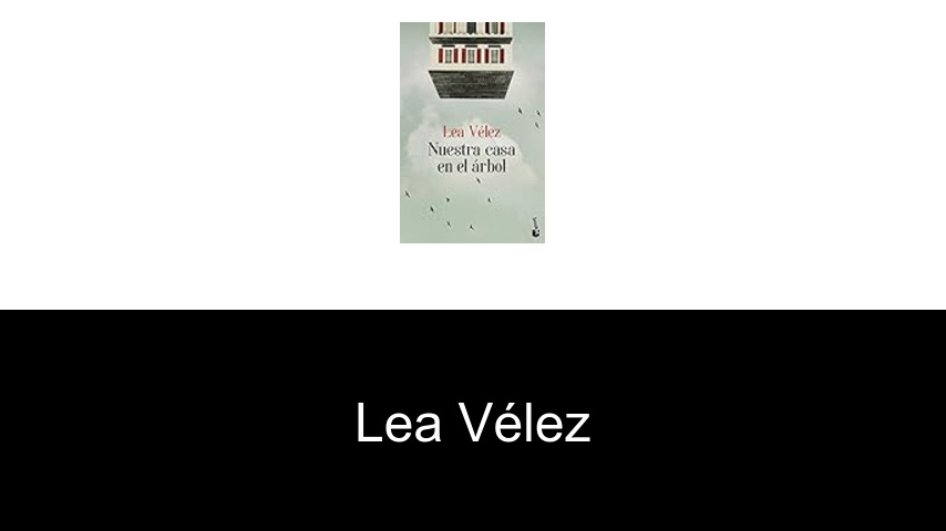 libros de Lea Vélez