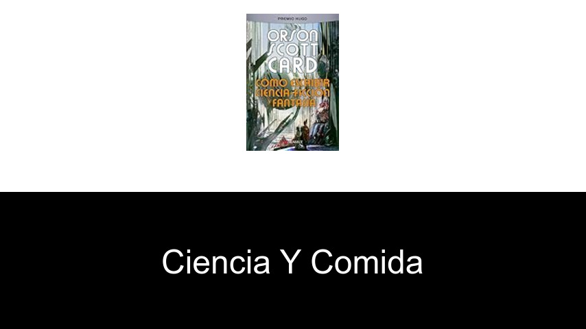 ciencia y comida