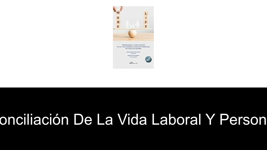Libros de conciliación de la vida laboral y personal