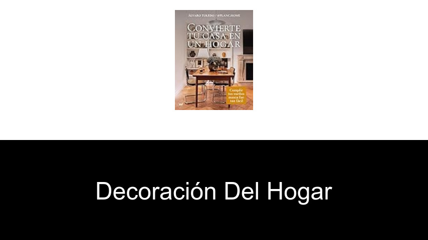 decoración del hogar