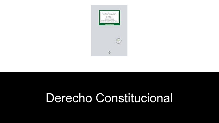 derecho constitucional