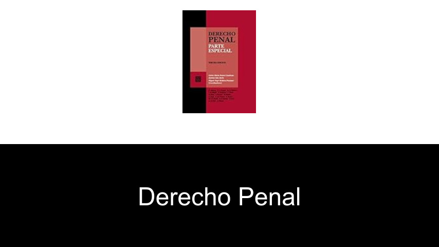 derecho penal