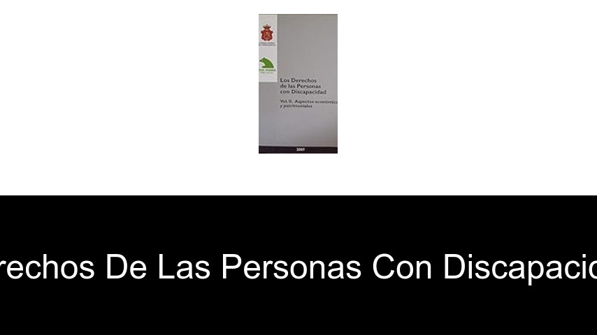 derechos de las personas con discapacidad