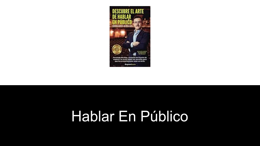 Libros de hablar en público