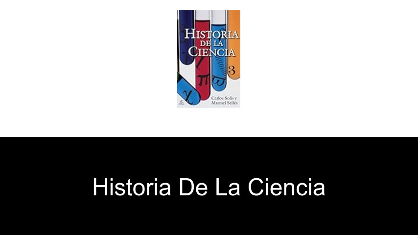 historia de la ciencia