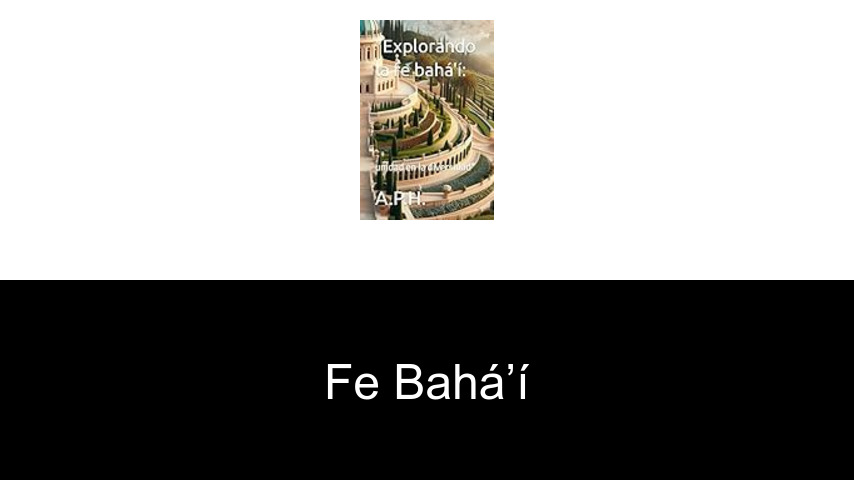 Libros de la fe baháʼí