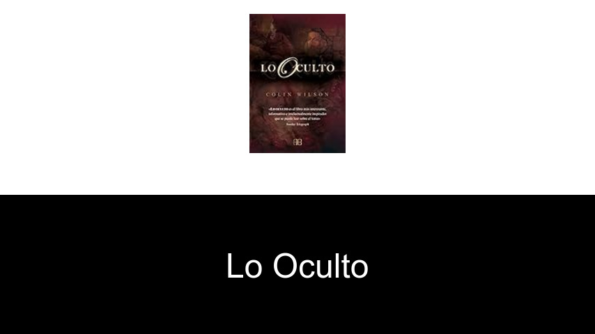 lo oculto