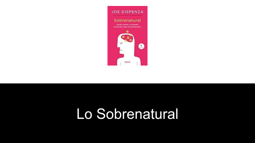Libros de lo sobrenatural