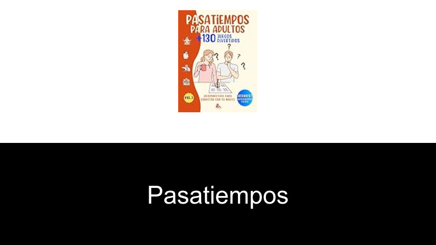 Libros de pasatiempos